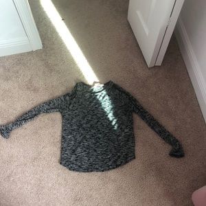H&M sweater top | Girls cold shoulder